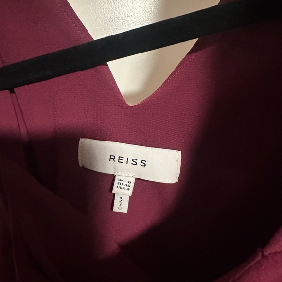 NWOT Reiss Berry Purple Sleeveless Mini Dress Size US 4 - Picture 7 of 9